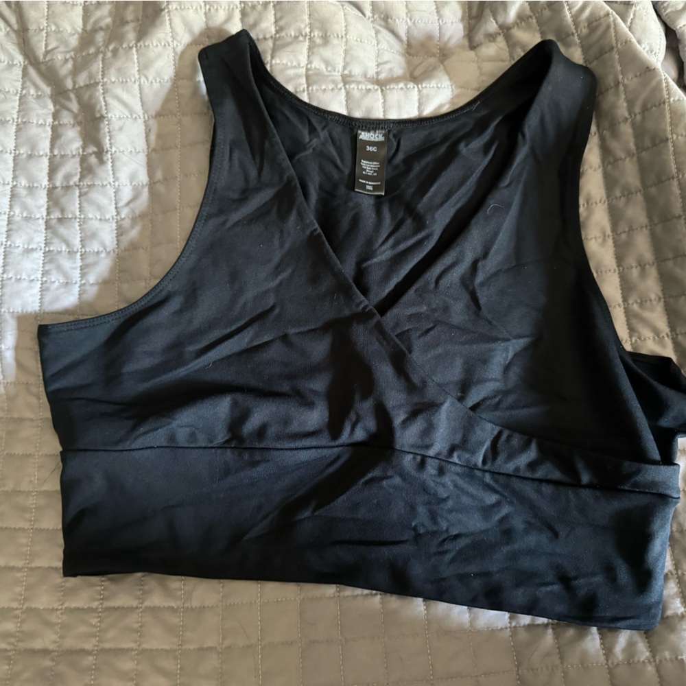 Shock absorber wrap‎ bra Victoria secret black 36C